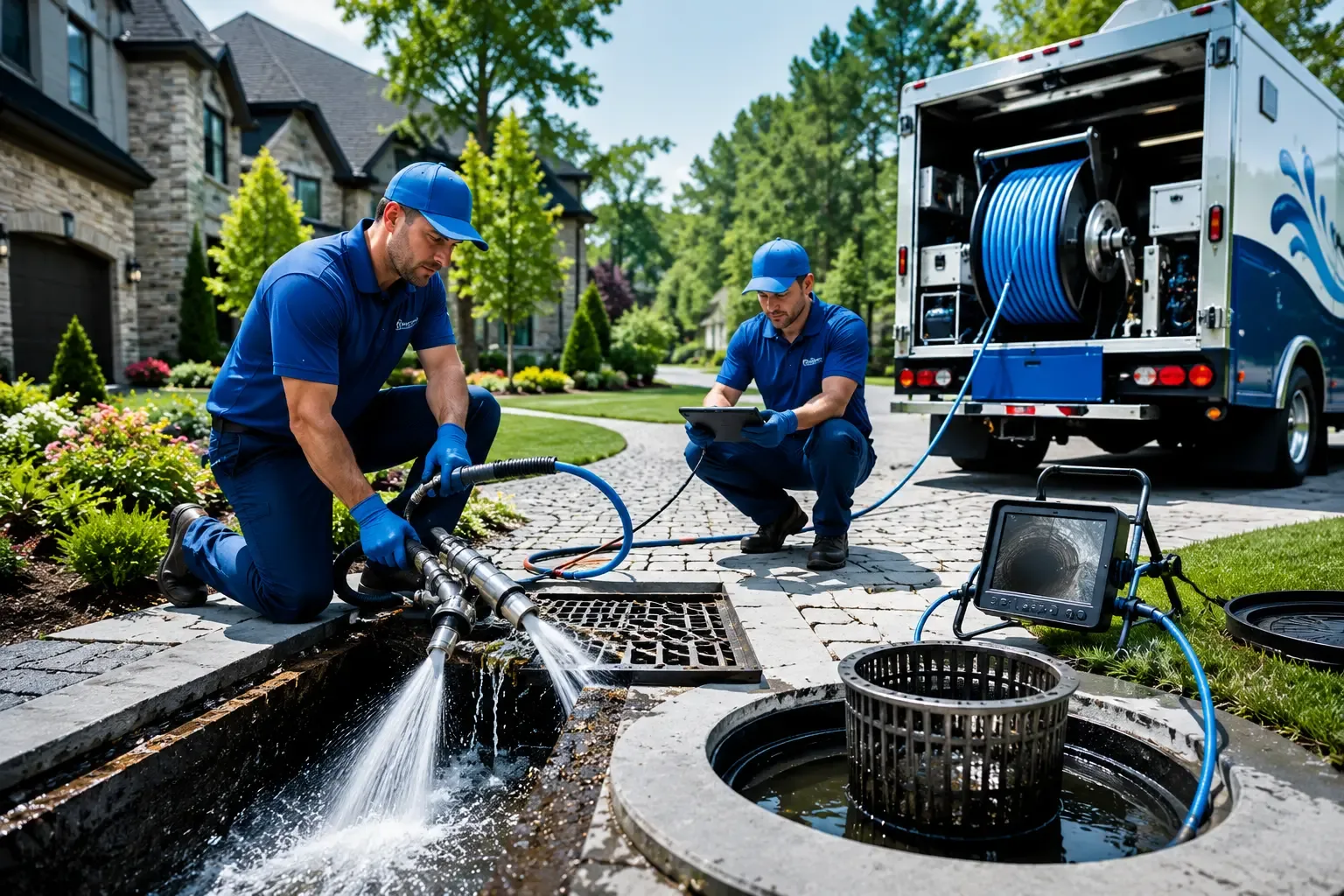 Local outdoor drain cleaning professionals in Earlham, IA