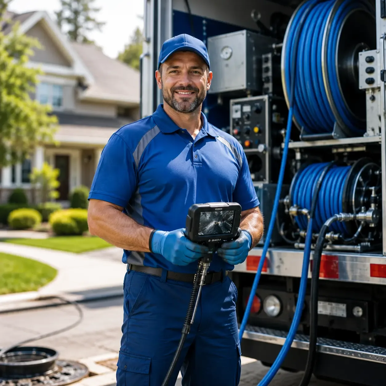 Local outdoor drain cleaning specialists in Earlham, IA